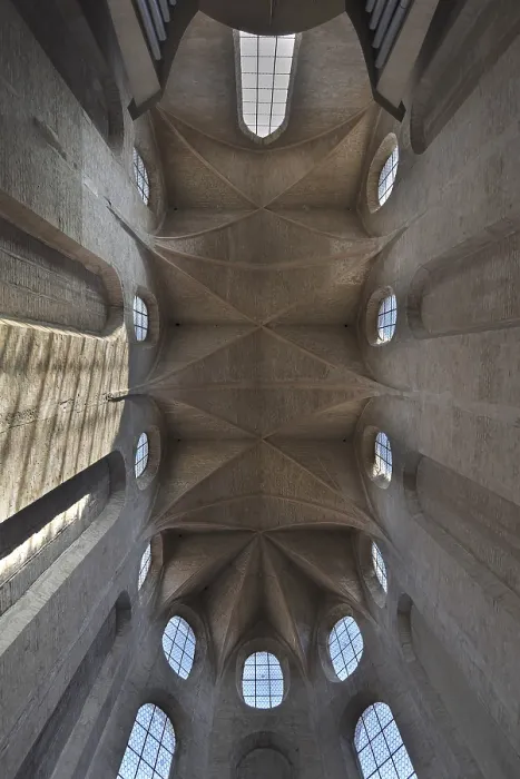 Gerahmter Druck : Kuppelgewölbe der Barfußkirche Gerahmter Druck : Kuppelgewölbe der Barfußkirche