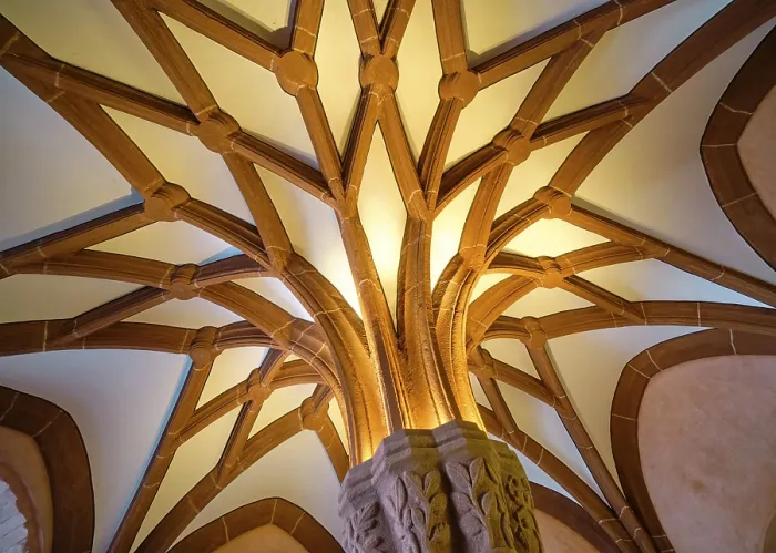 Gerahmter Druck : Kuppelgewölbe, Katharinenkirche Gerahmter Druck : Kuppelgewölbe, Katharinenkirche