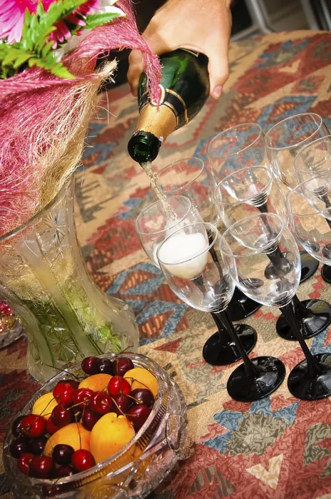 Gerahmter Druck : Feierlicher Tisch Gerahmter Druck : Feierlicher Tisch