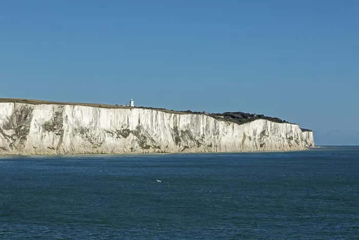 Gerahmter Druck : Kalkfelsen, Felsformationen, Dover, Kent Gerahmter Druck : Kalkfelsen, Felsformationen, Dover, Kent