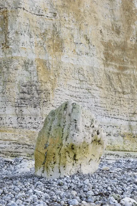 Gerahmter Druck : Kalksteine am Strand. Gerahmter Druck : Kalksteine am Strand.