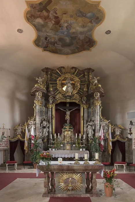 Gerahmter Druck : Chor der St. Jakob dem Älteren
