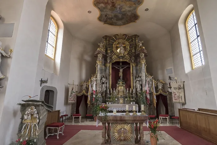 Gerahmter Druck : Chor der St.-Jakobus-der-Ältere-Kirche Gerahmter Druck : Chor der St.-Jakobus-der-Ältere-Kirche
