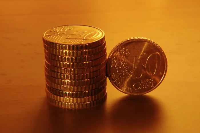 Gerahmter Druck : Wechsel Geld Gerahmter Druck : Wechsel Geld