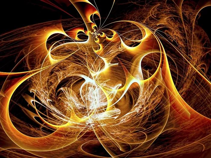 Gerahmter Druck : Chaos-Kräusel - abstrakte computer-generierte Bild. Gerahmter Druck : Chaos-Kräusel - abstrakte computer-generierte Bild.