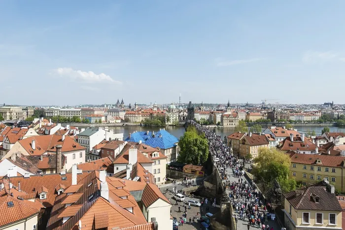 Gerahmter Druck : Karlův most