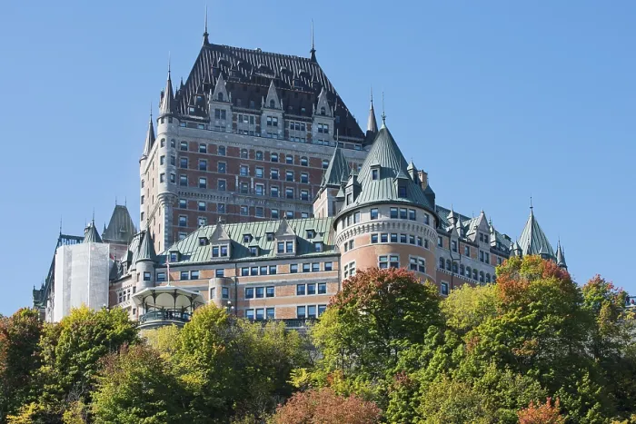 Gerahmter Druck : Château Frontenac, Québec, Kanada Gerahmter Druck : Château Frontenac, Québec, Kanada