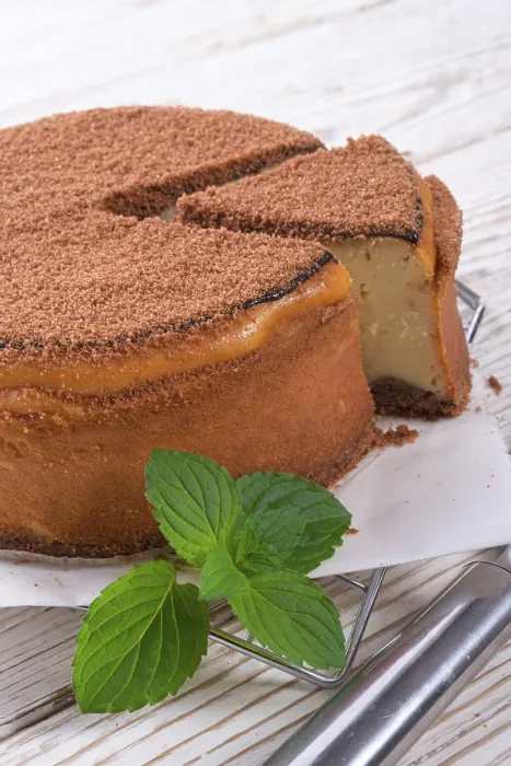 Gerahmter Druck : Cheesecake Gerahmter Druck : Cheesecake