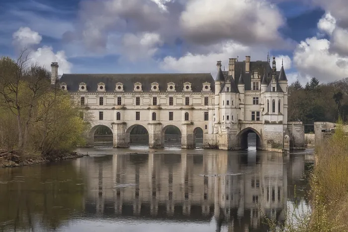 Gerahmter Druck : Schloss Chenonceau Gerahmter Druck : Schloss Chenonceau