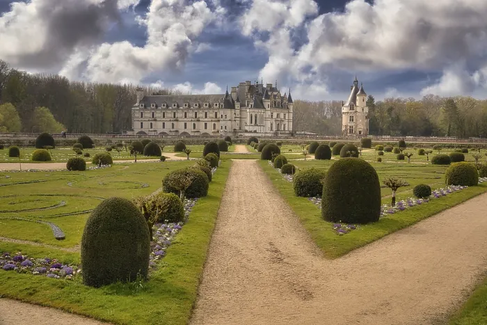 Gerahmter Druck : Schloss Chenonceau Gerahmter Druck : Schloss Chenonceau