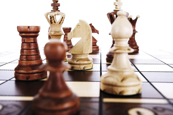 Gerahmter Druck : Chess Gerahmter Druck : Chess