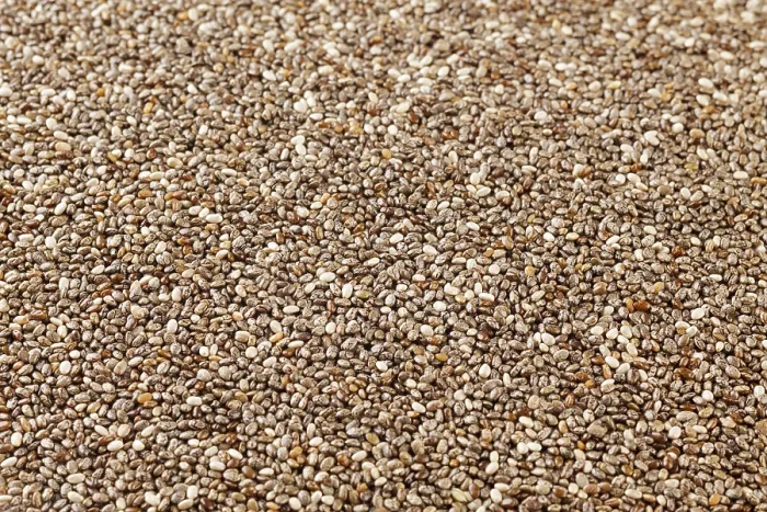 Gerahmter Druck : Chia-Samen Gerahmter Druck : Chia-Samen
