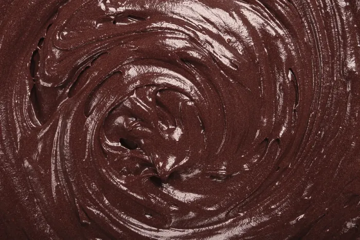Gerahmter Druck : Schokoladen-Dough, Backen, Struktur und Konsistenz. Gerahmter Druck : Schokoladen-Dough, Backen, Struktur und Konsistenz.