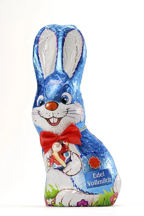 Gerahmter Druck : Schokoladen-Osterhase Gerahmter Druck : Schokoladen-Osterhase