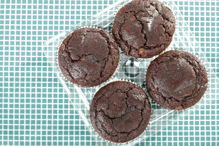 Gerahmter Druck : Schokoladenmuffins Gerahmter Druck : Schokoladenmuffins