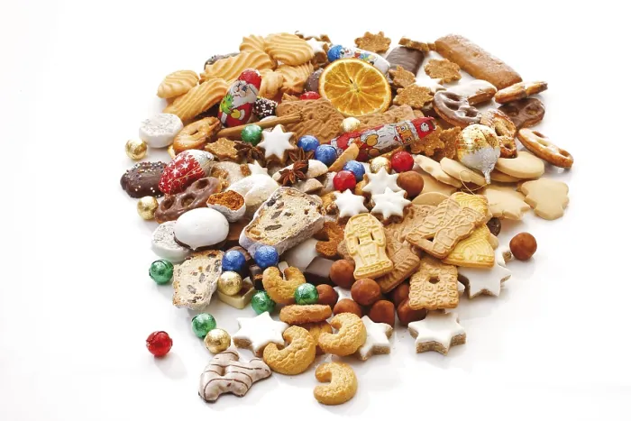 Gerahmter Druck : Weihnachtsplätzchen Gerahmter Druck : Weihnachtsplätzchen