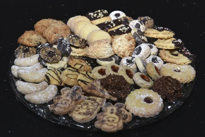 Gerahmter Druck : Weihnachtsplätzchen Gerahmter Druck : Weihnachtsplätzchen