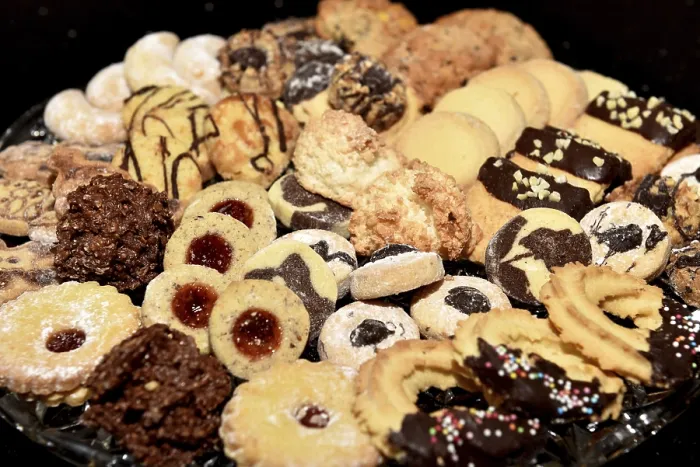 Gerahmter Druck : Weihnachtsplätzchen Gerahmter Druck : Weihnachtsplätzchen