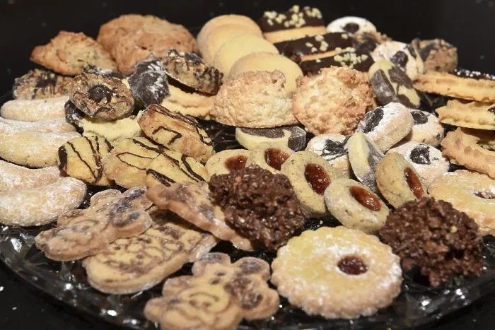 Gerahmter Druck : Weihnachtsplätzchen Gerahmter Druck : Weihnachtsplätzchen