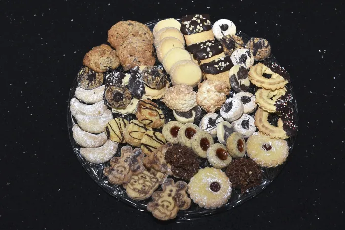 Gerahmter Druck : Weihnachtsplätzchen Gerahmter Druck : Weihnachtsplätzchen