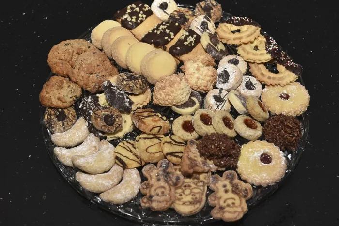 Gerahmter Druck : Weihnachtsplätzchen Gerahmter Druck : Weihnachtsplätzchen