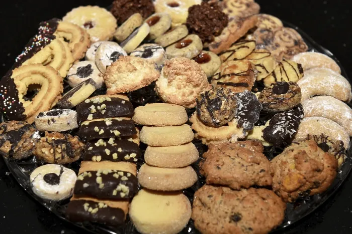 Gerahmter Druck : Weihnachtsplätzchen Gerahmter Druck : Weihnachtsplätzchen