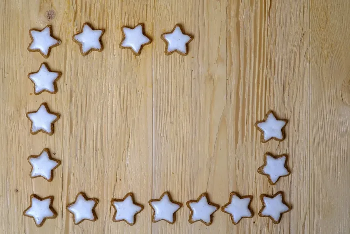 Gerahmter Druck : Weihnachtsplätzchen, Oberbayern Gerahmter Druck : Weihnachtsplätzchen, Oberbayern