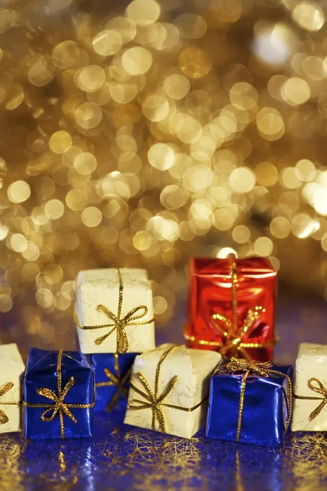 Gerahmter Druck : Weihnachtsdekorationen Gerahmter Druck : Weihnachtsdekorationen