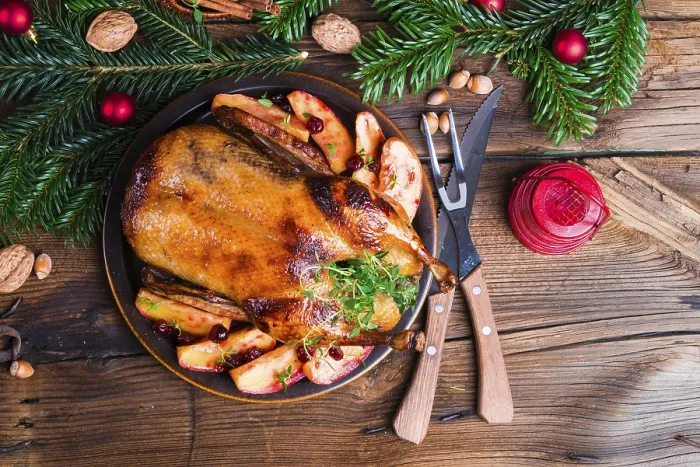 Gerahmter Druck : Weihnachtentaube Gerahmter Druck : Weihnachtentaube