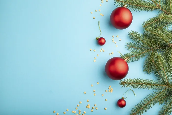 Gerahmter Druck : Weihnachts- oder Neujahrs-Komposition Gerahmter Druck : Weihnachts- oder Neujahrs-Komposition