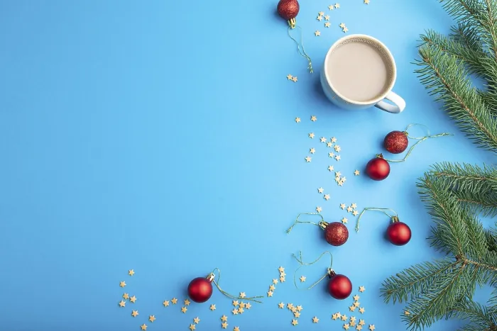 Gerahmter Druck : Weihnachts- oder Neujahrs-Komposition Gerahmter Druck : Weihnachts- oder Neujahrs-Komposition