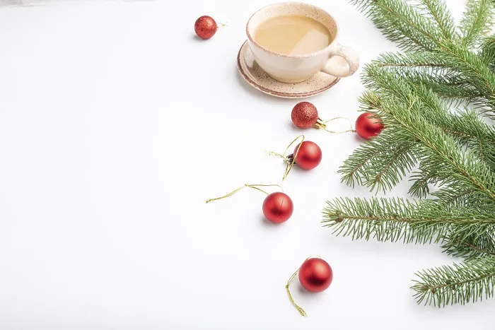 Gerahmter Druck : Weihnachts- oder Silvester-Komposition Gerahmter Druck : Weihnachts- oder Silvester-Komposition