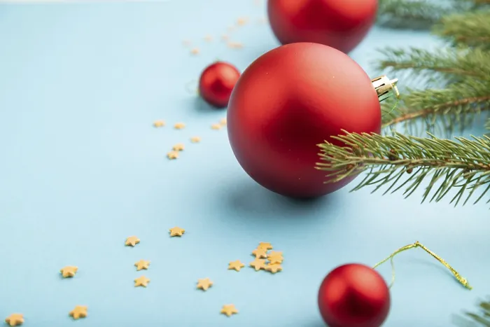 Gerahmter Druck : Weihnachts- oder Neujahrs-Komposition Gerahmter Druck : Weihnachts- oder Neujahrs-Komposition