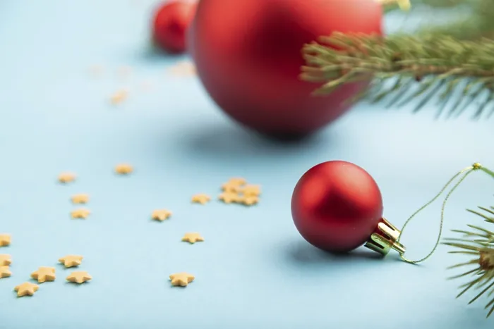 Gerahmter Druck : Weihnachts- oder Neujahrs-Komposition Gerahmter Druck : Weihnachts- oder Neujahrs-Komposition