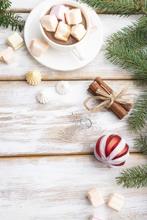 Gerahmter Druck : Weihnachts- oder Neujahrsrahmenkomposition. Gerahmter Druck : Weihnachts- oder Neujahrsrahmenkomposition.