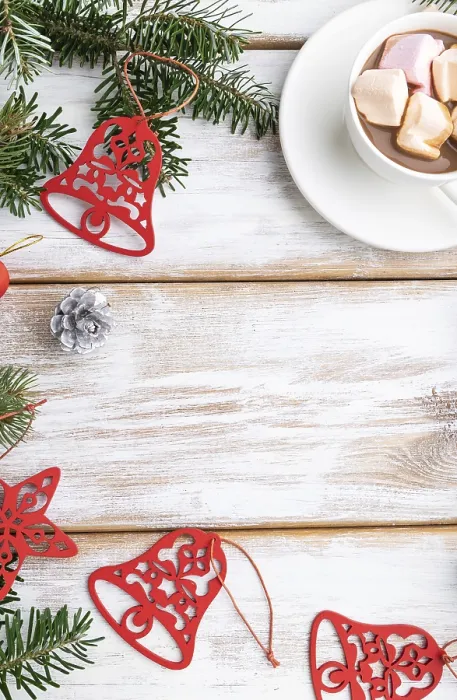 Gerahmter Druck : Weihnachts- oder Neujahrsrahmenkomposition. Gerahmter Druck : Weihnachts- oder Neujahrsrahmenkomposition.