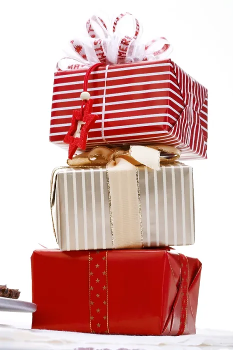 Gerahmter Druck : Weihnachtsgeschenke Gerahmter Druck : Weihnachtsgeschenke