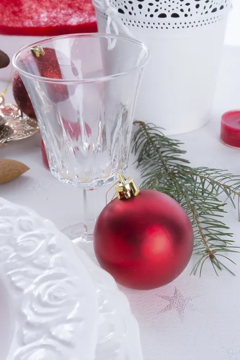 Gerahmter Druck : Weihnachtsessen Deko Gerahmter Druck : Weihnachtsessen Deko