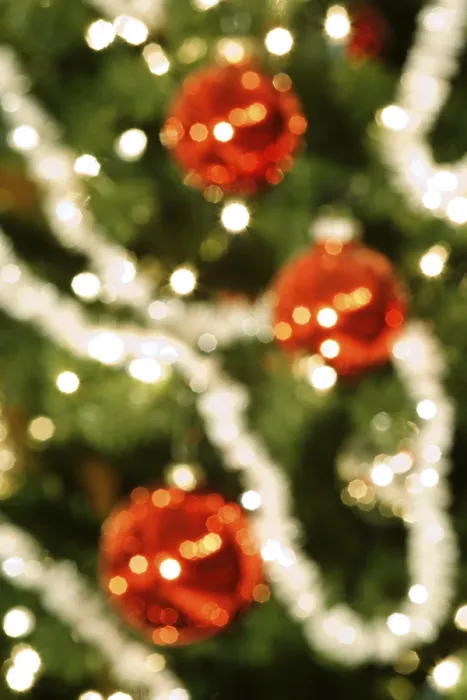 Gerahmter Druck : Weihnachtsbaumdetail Gerahmter Druck : Weihnachtsbaumdetail