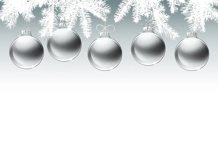 Gerahmter Druck : Weihnachtsbaumdekorationen Gerahmter Druck : Weihnachtsbaumdekorationen