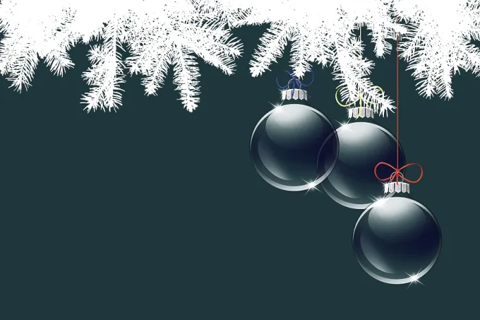 Gerahmter Druck : Weihnachtsbaumdekorationen Gerahmter Druck : Weihnachtsbaumdekorationen