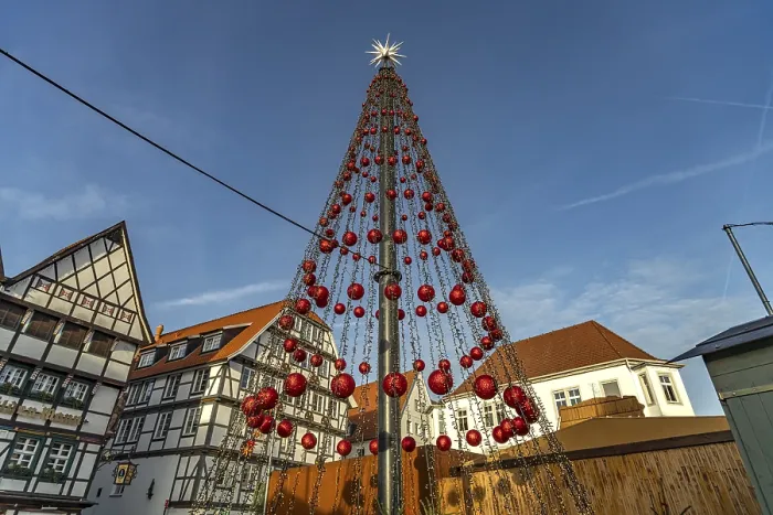 Gerahmter Druck : Weihnachtsbaum und Holzverarbeitung in Soest Gerahmter Druck : Weihnachtsbaum und Holzverarbeitung in Soest