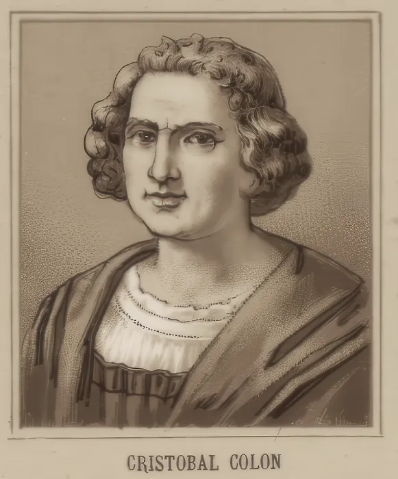 Gerahmter Druck : Christopher Columbus, Cristobal Colon Gerahmter Druck : Christopher Columbus, Cristobal Colon