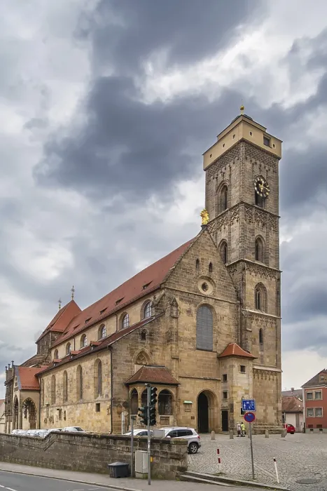 Gerahmter Druck : Kirche Unserer Lieben Frau, die genannt wird.