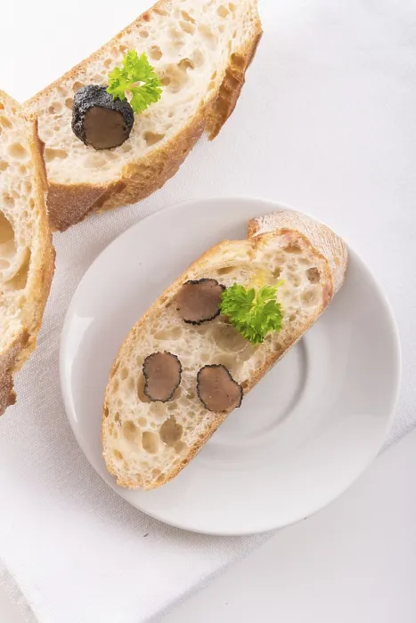 Gerahmter Druck : Ciabatta mit Trüffel Gerahmter Druck : Ciabatta mit Trüffel