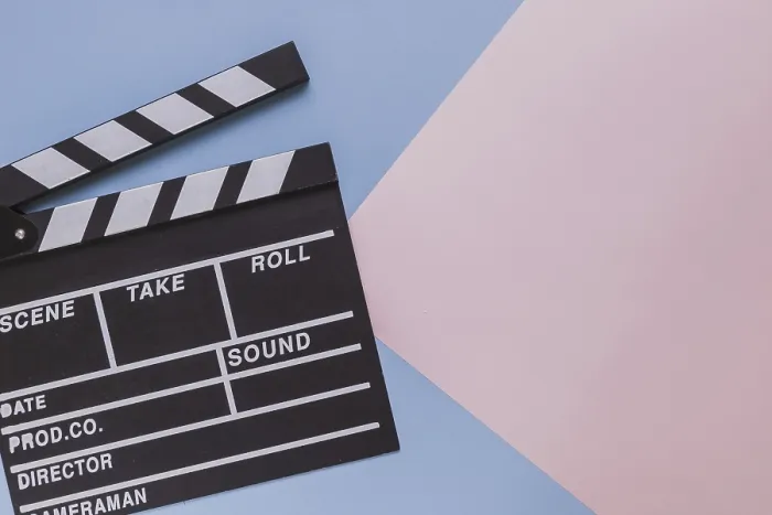 Gerahmter Druck : Kino-Clapperboard Gerahmter Druck : Kino-Clapperboard