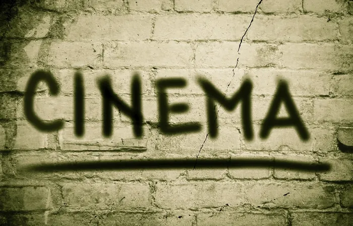Gerahmter Druck : Kino-Konzept Gerahmter Druck : Kino-Konzept