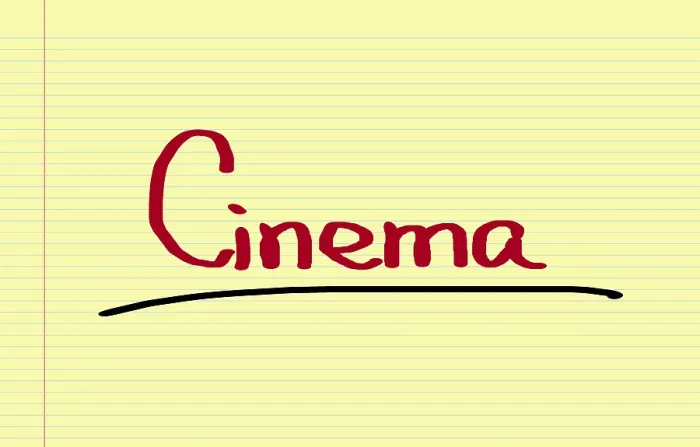 Gerahmter Druck : Kino-Konzept Gerahmter Druck : Kino-Konzept