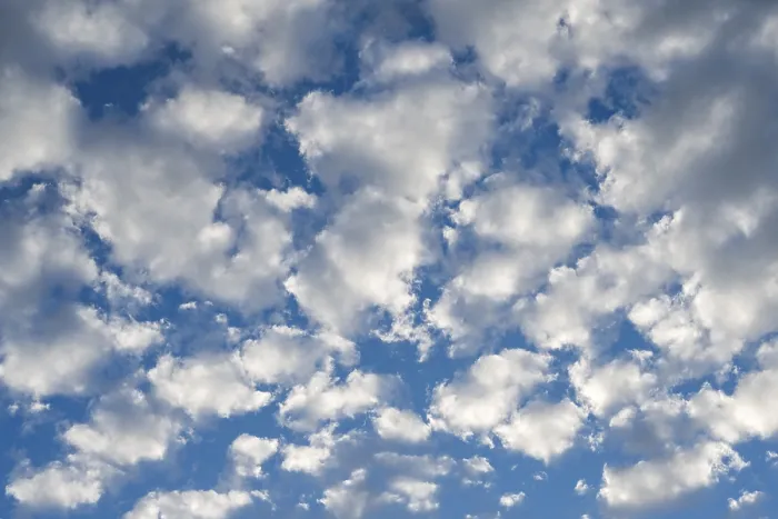 Gerahmter Druck : Cirrocumulus-Wolken über Deutschland Gerahmter Druck : Cirrocumulus-Wolken über Deutschland