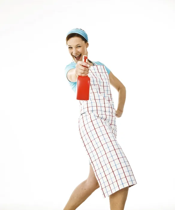 Gerahmter Druck : Putzfrau auf der Arbeit. Gerahmter Druck : Putzfrau auf der Arbeit.